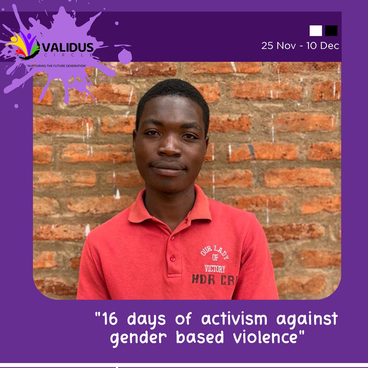 validus_circle's tweet photo. It is the responsibility of every citizen to spread the information throughout  all media platforms that gender based violence is real and it has a huge impact on men and women, boys and girls if not addressed in time. That's why @validus_circle is accelerating actions to end gen https://t.co/L9LkX8vdP9