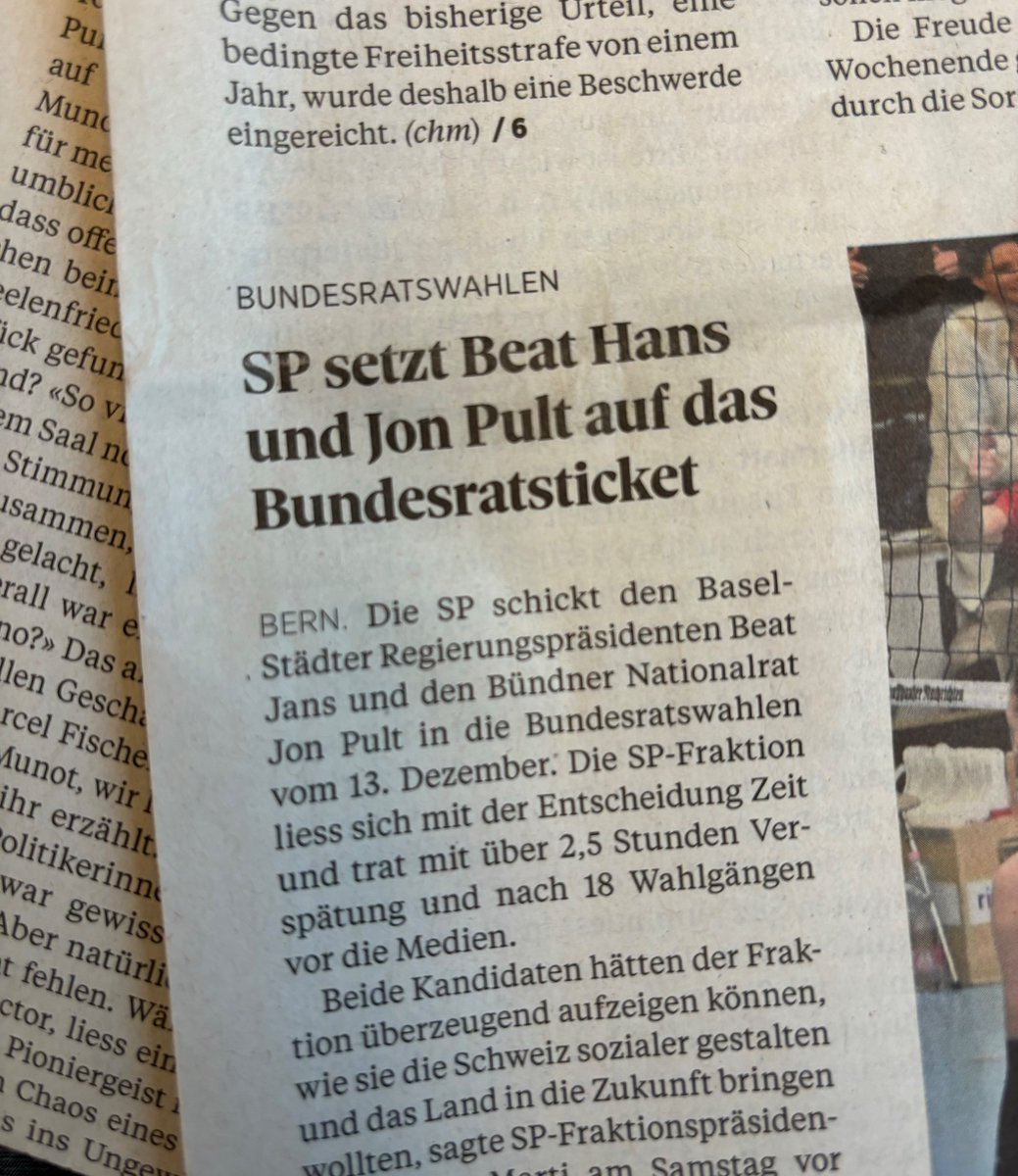 Die <a href="/SHN_News/">Schaffhauser Nachrichten</a> lancieren auf Seite 1 einen neuen Bundesratskandidaten!