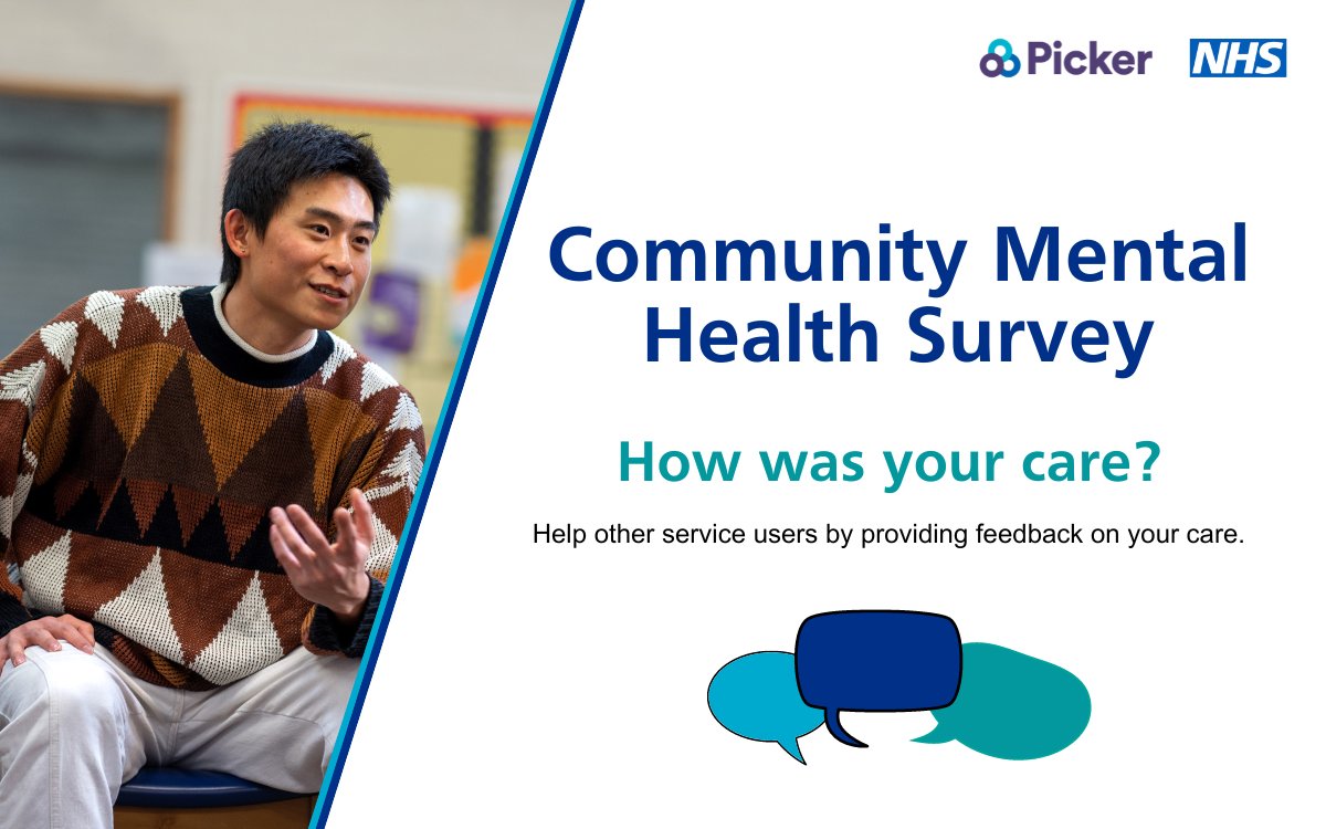 Recently used NHS Community Mental Health services @NELFT? It's not too late to have your say #CommunityMentalHealthSurvey. Your valuable feedback will help us improve the quality of our care and people’s experience.
