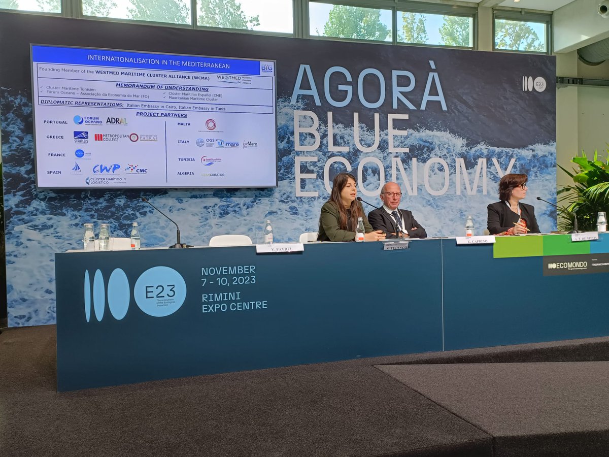MedBAN_EU's tweet photo. π’ On Nov. 9th, Cluster - Blue Italian Growth, organized a workshop titled: European-funded projects and partnerships as engines for a more circular blue (bio)economy across the Mediterranean.
#MedBanProject is at the forefront of funding European blue economy-related companies. https://t.co/lMwU5Agq96
