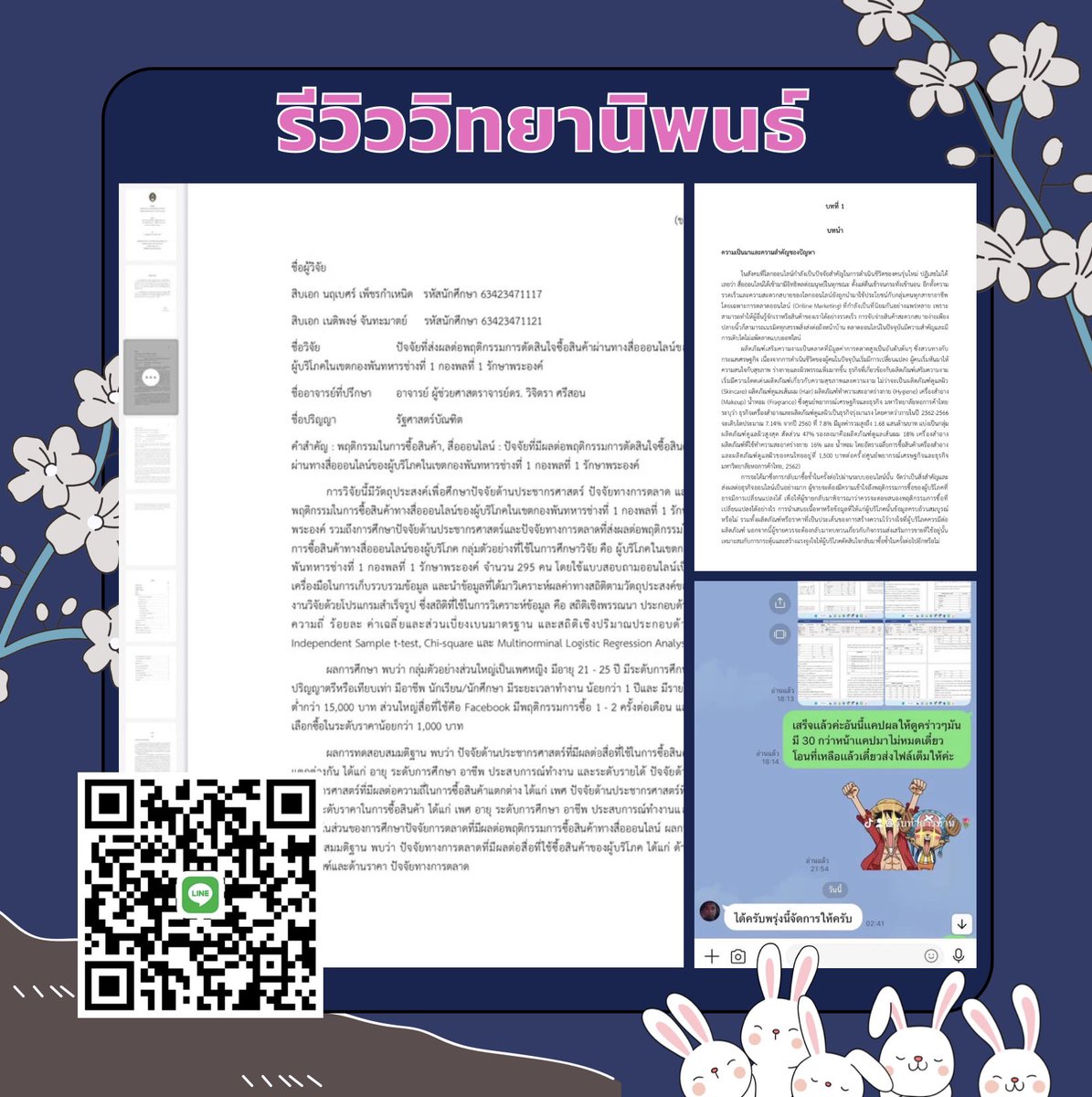 🌸รับทำวิจัย การบ้าน canva tweet media