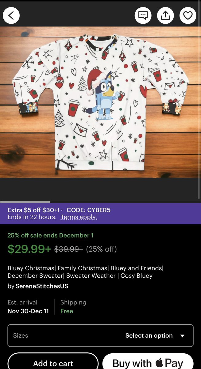 #bluey #help #momfitness #fitnessfries #momjeans #supermon #family #blueychristmas #winter #Decemberishere

✨ serenestitchesus.etsy.com✨