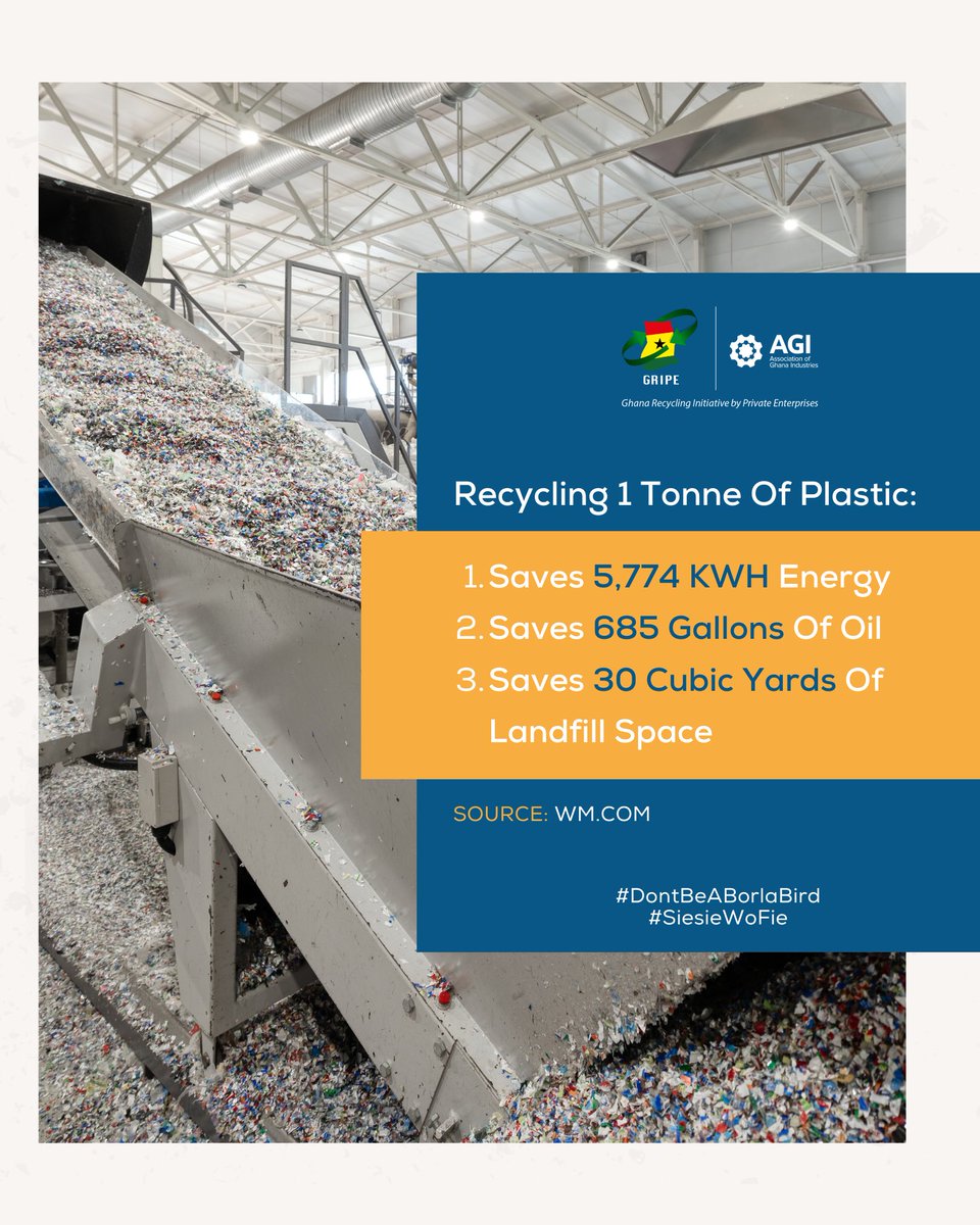 A collective action saves a ton. A consistent action makes the world better for us, and for posterity. Let's work together to make the world a cleaner and greener place for generations to come
#Energy #Plastic #Landfill #WasteManagement