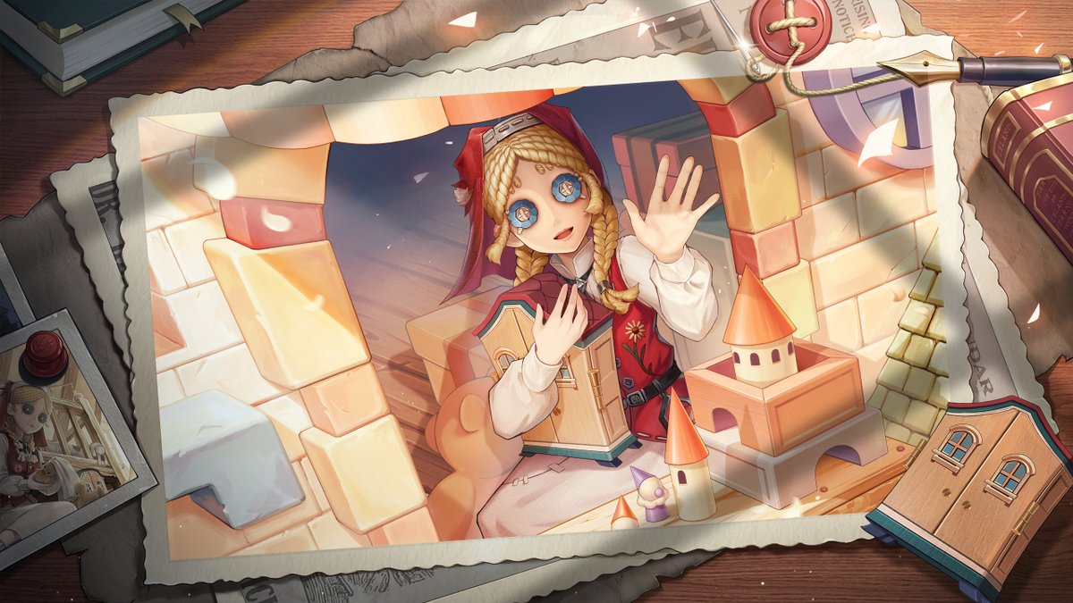 Dear Visitors, 
Like each unique toy on her shelves, she is one of a kind, too. 
She is herself, not a shadow in anyone's story. Let's wish the Toy Merchant a joyful birthday!🎂 
#IdentityV #Bithday #ToyMerchant