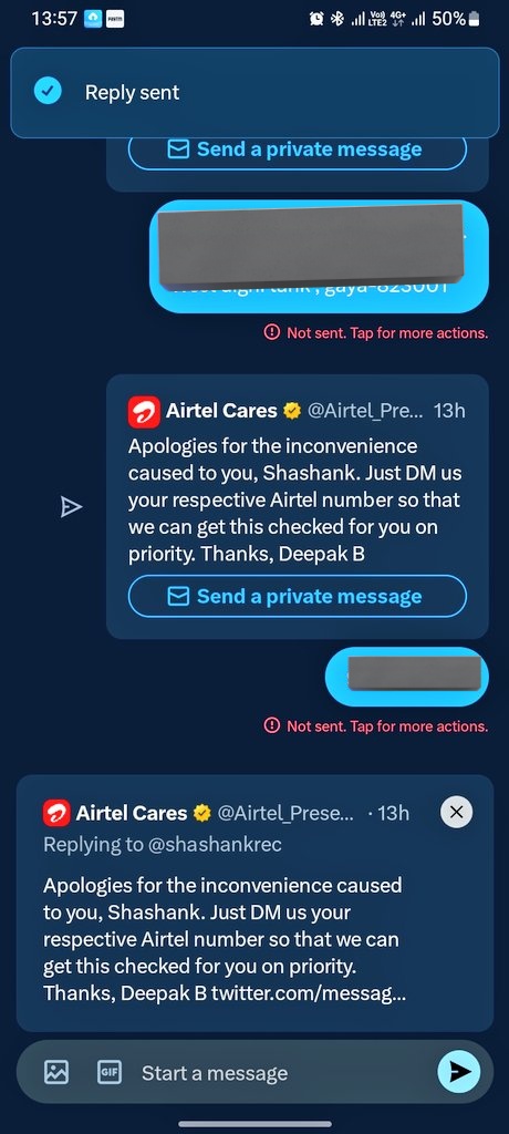 shashankrec's tweet photo. @Airtel_Presence @Airtel_Presence @airtelindia this is happening https://t.co/dU9MIhU2k3
