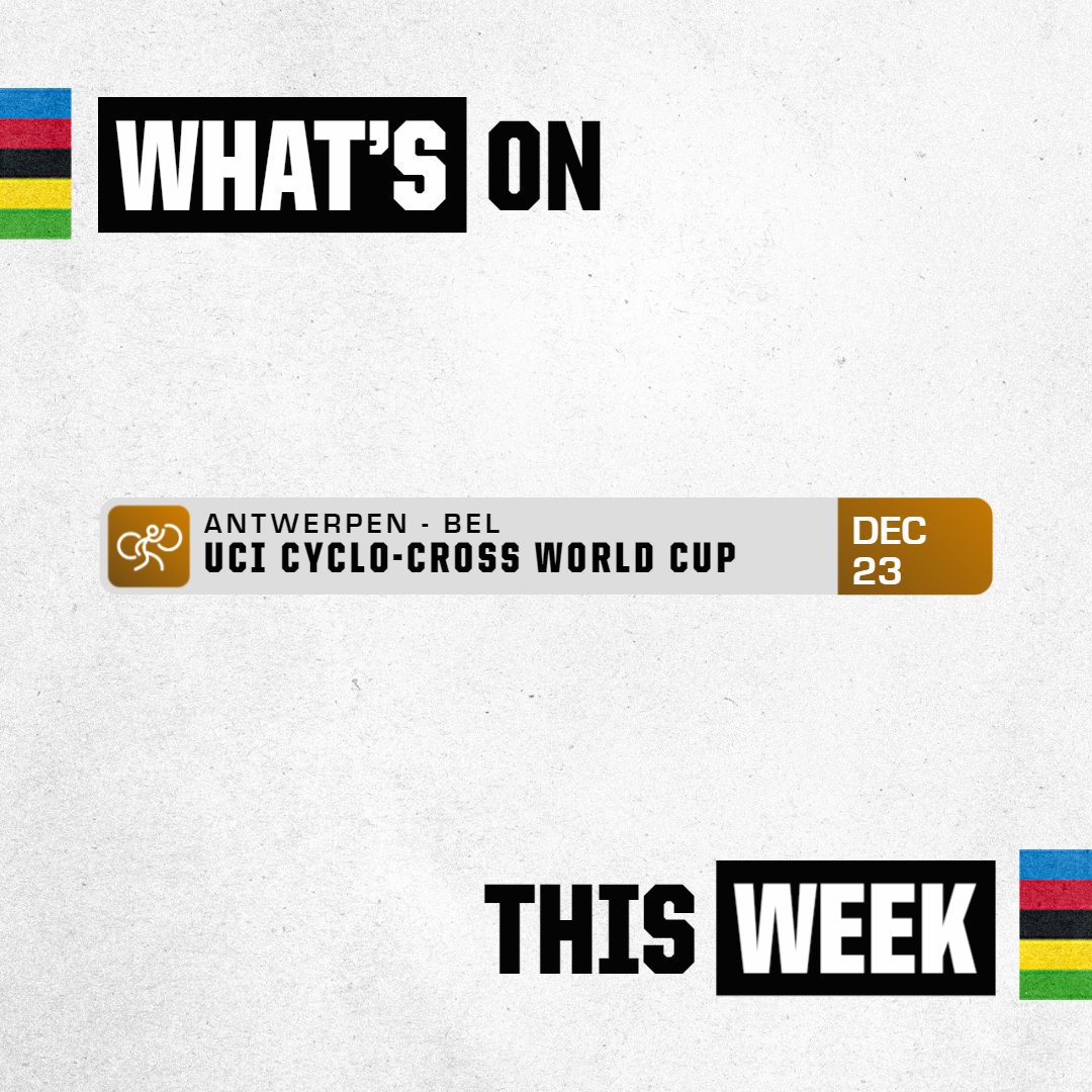 UCI_cycling's tweet photo. Christmas🎄 is around the corner and so is more cyclo-cross racing 😎

Click below for the full UCI Calendar ⬇️