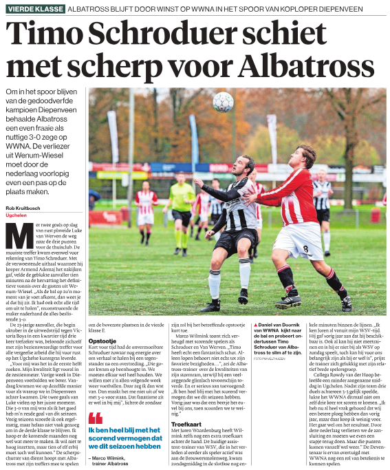 RobKruitb3434's tweet photo. 27.11.2023 Uit de krant van vandaag (3)

@ds_Apeldoorn  @Stentorsport_AP @uvvAlbatross @vvWWNA @timoschroduer @hcwilminkw @RRoowdy https://t.co/pKGzsmvabJ