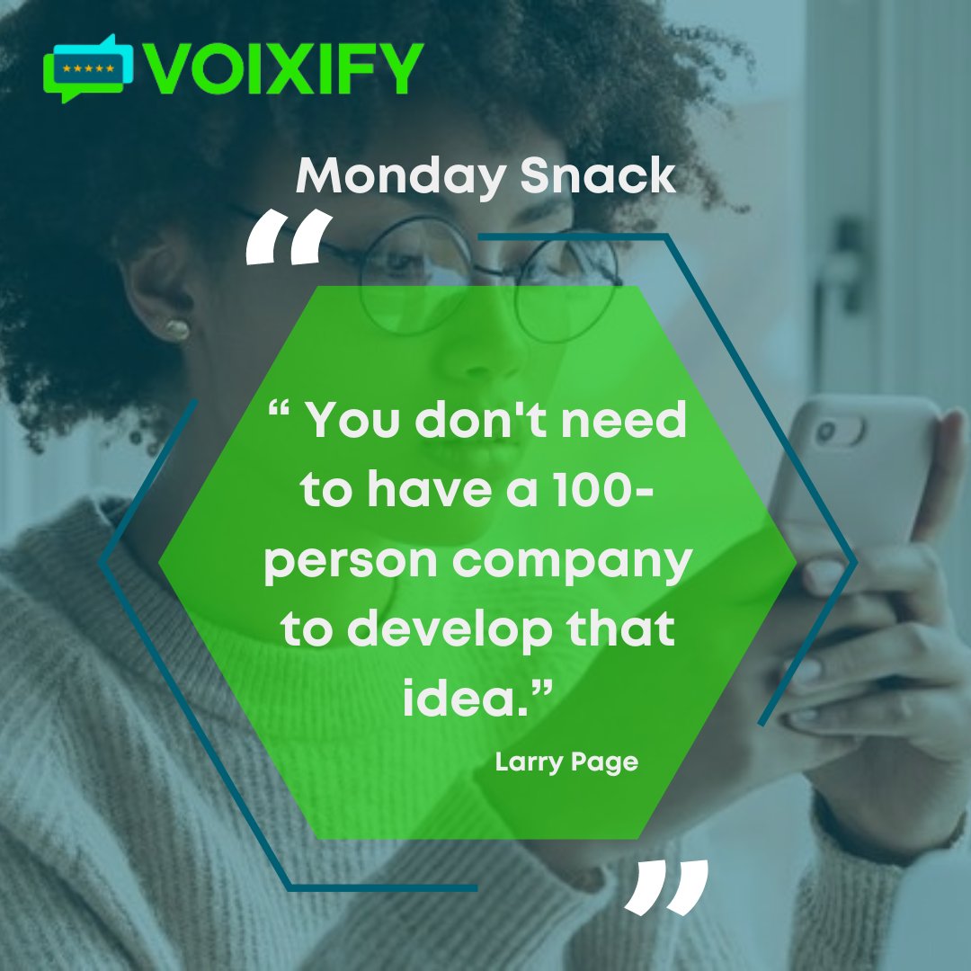 getvoixify's tweet photo. Absolutely! The size of a company isn't the sole determinant of its ability to develop and execute innovative ideas. 
In fact, many groundbreaking ideas have been brought to life by small, agile teams or even individuals. 
...check comment for more. #SME #BusinessGrowth #voixify https://t.co/gCvo1vhJ0v
