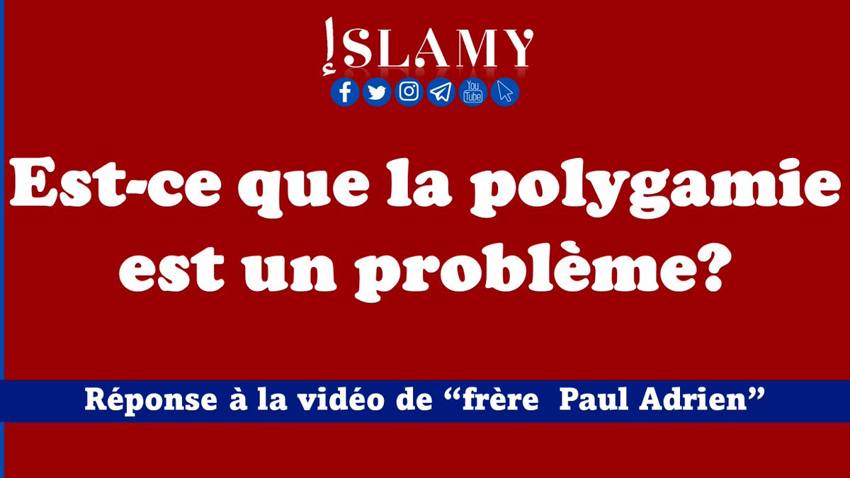 dicodumusulman's tweet photo. Deuxième partie de la réponse à @frerePauladrien : "la polygamie et l'islam"
https://t.co/xep0jNURa3
#islamy #dicodumusulman https://t.co/B6TxBBq3el
