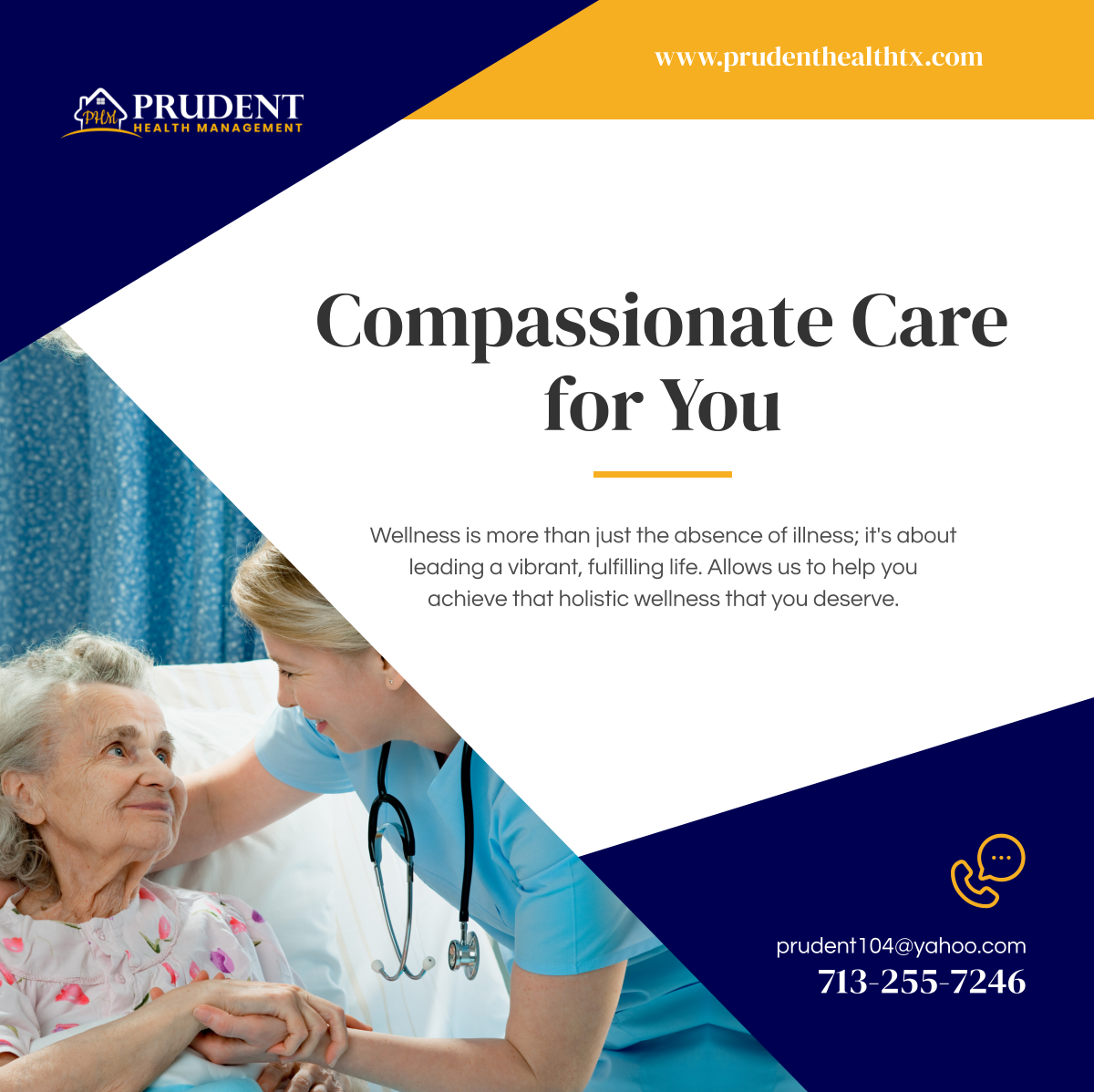 PrudentHMgmt's tweet photo. Our nursing and therapy services aim to enhance your quality of life through a holistic approach to wellness, providing comprehensive care that's tailored to your individual needs.

#HoustonTX #HomeHealthCare #CompassionateCare https://t.co/ospFsuXwpc