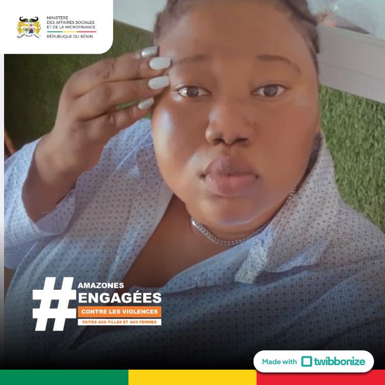 NepoAurelle's tweet photo. Je participe à la campagne des 16 jours d'activisme de lutte  contre les violences faites aux filles femmes.
#amazoneengagéescontrelesviolencesfaitesauxfillesetfemmes https://t.co/mrVVYXvaOI