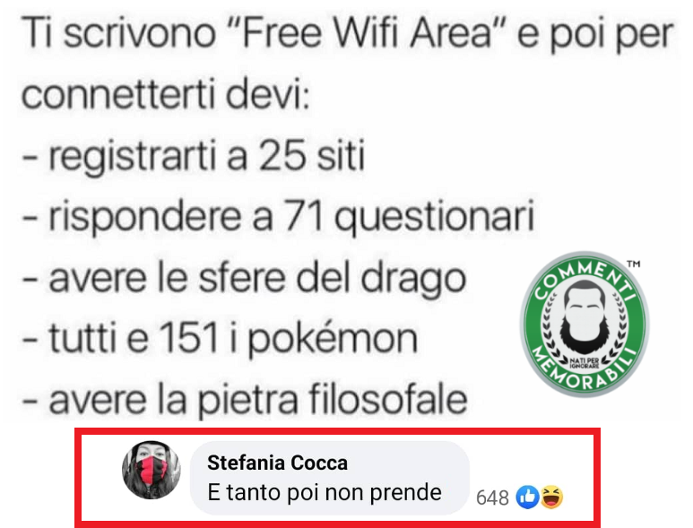 CM_Memorabili's tweet photo. Regole non scritte (di connessioni mai trovate). #commentimemorabili #wififree #ammettetelo https://t.co/a21Eysf8c4