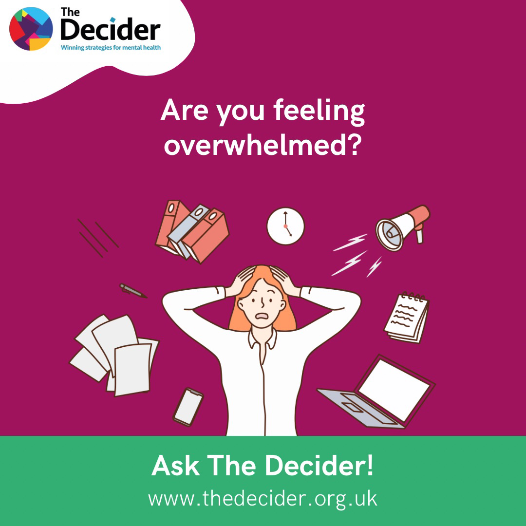 The Decider promotes skills for increased coping and confidence.

Living a more skilful, less impulsive life.

#thedecider #mentalhealth #mentalhealthawareness #selfcare #selflove #cognitivebehaviortherapy #cbt #therapy #loveyourself #awareness #lessons #feelings #tips #beyou