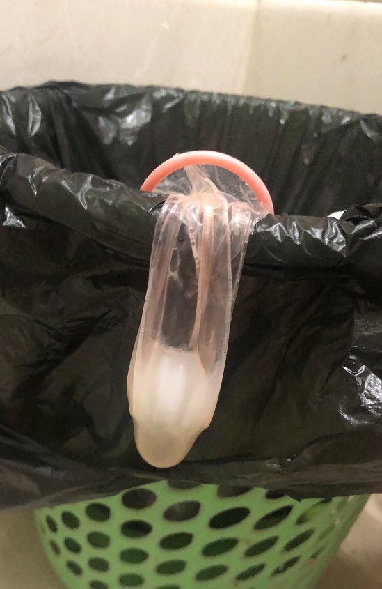 MancProSucker's tweet photo. Would anyone be interested in buying used condoms? I have a very horny (straightish) builder who comes to my glory 3 times a week at the moment as his partner is pregnant (with 3rd child) and does not want sex. Private message if interested https://t.co/mx8vVun92M