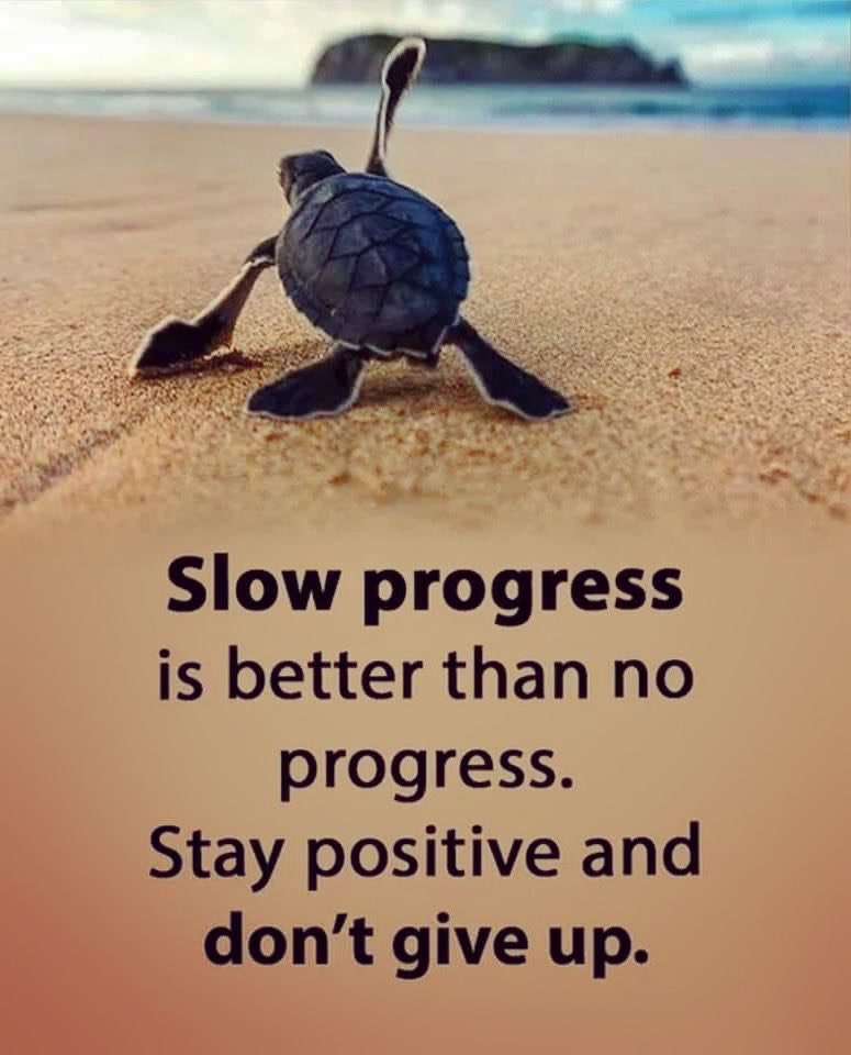 Slow progress is often the way forward, but as humans we often want the end result but good things take time ❤️ #progress #believeinyourself #mondaymotivation #monday #mentalhealthrunner #mentalhealth #trending #life