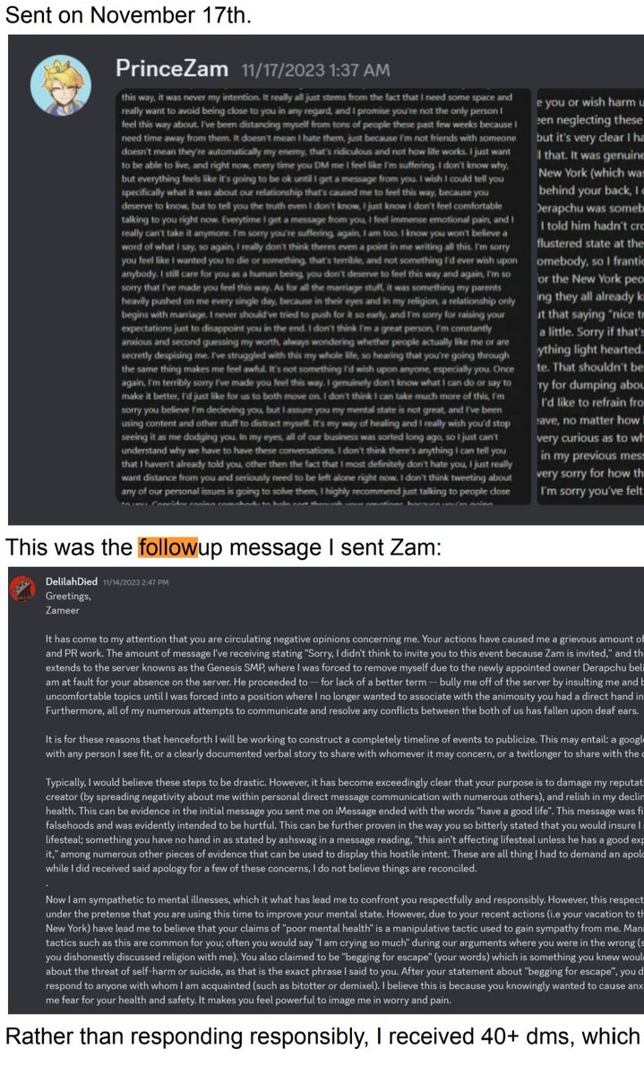 StarbornNebula's tweet image. that's not a follow up response delilah