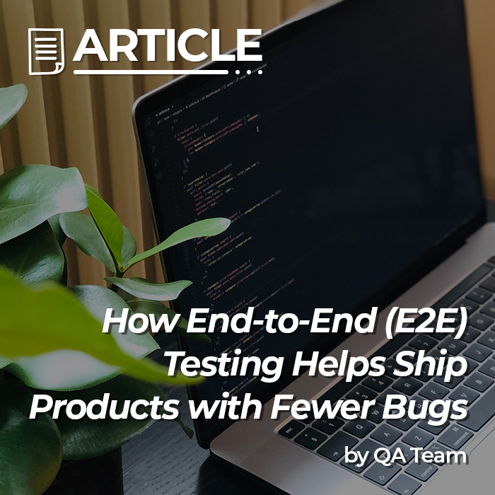🚀 Explore how End-to-End #E2E Testing can help you ship products with fewer bugs and enhance the user experience. Read our latest blog post from our QA Team: sca.online/blog/how-end-t…

#SwissConnectAcademy #E2ETesting #SoftwareDevelopment #QualityAssurance #BugFreeProductshtt