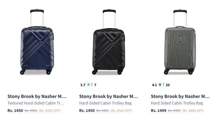 Buy IT Luggage Glitzy Set Of 2 Textured Hard Sided Trolley Bag 20 & 28  Inches - Trolley Bag for Unisex 26486912 | Myntra