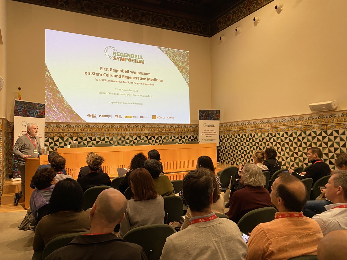 Exciting kickoff at <a href="/iec/">IEC</a> for the inaugural #RegenBell <a href="/idibell_cat/">IDIBELL</a> symposium! Ready for 1.5 days of cutting-edge discussions on #StemCells and #RegenerativeMedicine. Let the symposium begin! 🔬🧬