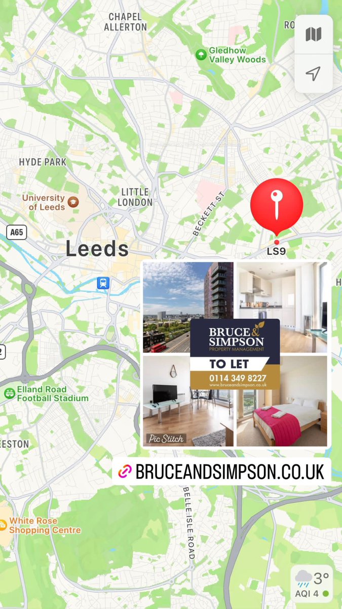 Now proud to announce Bruce &amp; Simpson are offering beautiful rentals in #Leeds … Check out this gorgeous two bed apartment in Leeds LS9, Live on the website NOW 

💻bruceandsimpson.co.uk/Lettings

#brucesimpson #propertymanagement #leedsproperty