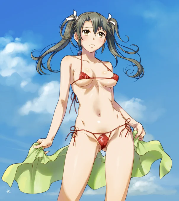 #艦これ #瑞鶴 #進水日 再掲。そろそろ新しい絵を描かないと爆撃されるな('д`)
