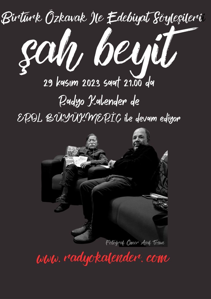BZkavak's tweet photo. Çarşamba 21.00 da Radyo Kalender de buluşuyoruz. https://t.co/niBLdCR7rr