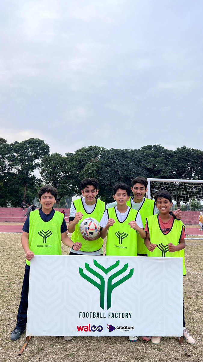 faizan_sameer91's tweet photo. One big happy family
U-14’s at @Ftblfactorypk https://t.co/g2Z6u8Fqqp