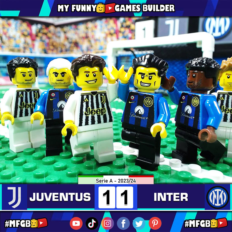 My Funny Games Builder on X: #Juventus - #Inter in #lego version all goals  #Vlahovic #Martinez  #JuveInter #JuventusInter #SerieA ( video #MFGB here   )  / X