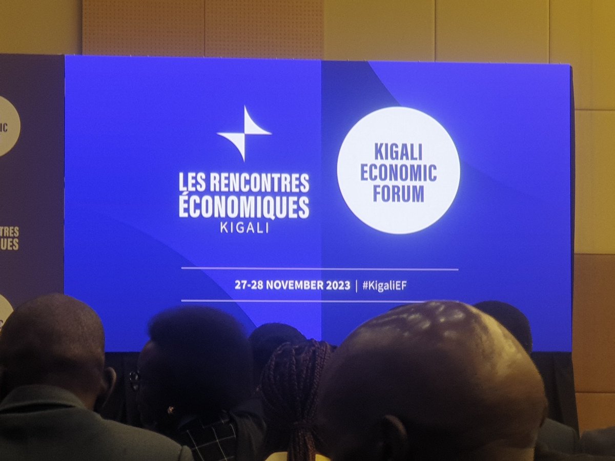 Today 27th Nov 2023, members of the #EPRNRwanda are attending a first edition of the Kigali Economic Forum through Les Recontres Economiques; and the topic is: "In times of crisis, what are
Africa's opportunities?" Organised by #Cercle_eco