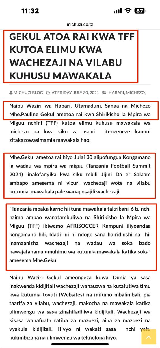 Mchambuzi, George Job

Gary Neville ni football pundit and analyst. Kazi ambayo unaifanya wewe hapo WASAFI FM/TV. Gary anajadili hadi siasa, tena anamkaanga Waziri Mkuu.

Gary Neville amemkaanga ipasavyo Boris Johnson, akaletwa Liz Truss akakaangwa sana na sasa yupo Rishi Sunak