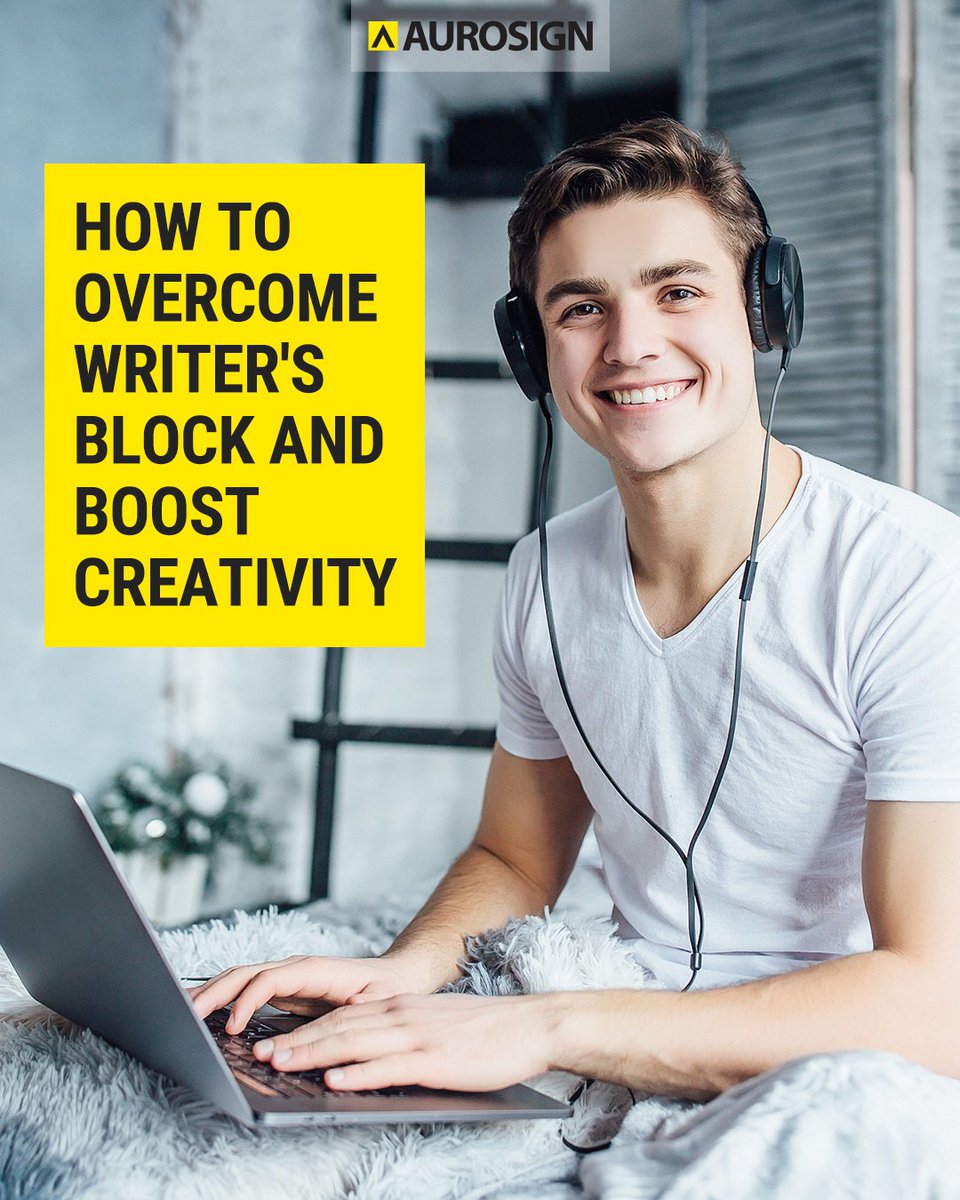 Aurosign's tweet photo. Getting writer's block? Here's how you can get rid of it: https://t.co/3UtmUfSc4L 

#writersblock #overcomewritersblock #getridofwritersblock #removewritersblock #writertips #bloggertips #bloggingtips #writer #blogger #blogging https://t.co/WHB45T3IYA
