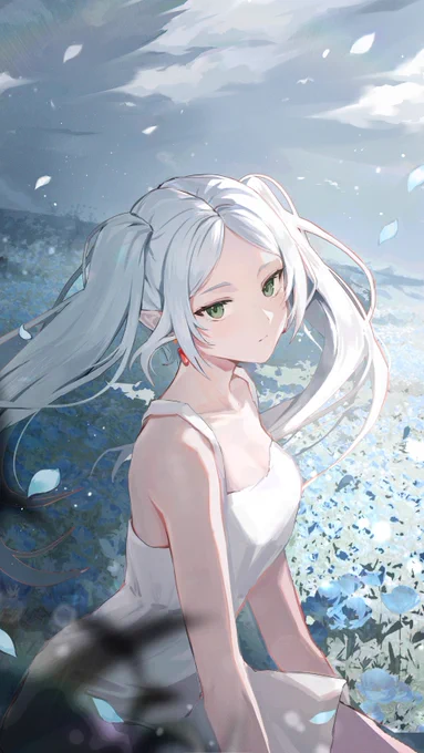 花畑を出す魔法#フリーレン 
