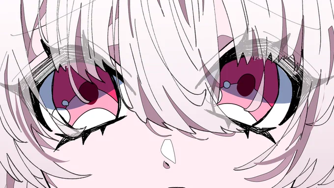 最近の～～～目!!!#目だけでフォロワーさんを惚れさせる 