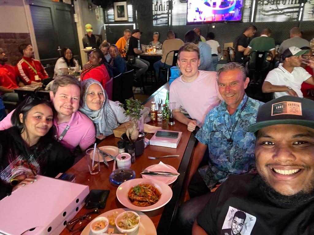 MindpearlGroup's tweet photo. Ready, set, quiz! Mindpearl Back Office employees and Account Managers enjoyed a Quiz Competition team building on Friday. That’s a massive amount of Brainpower in one venue. Some great nuggets of general knowledge might be flying around the office today. #Mindpearl https://t.co/b5MFiDfpzS