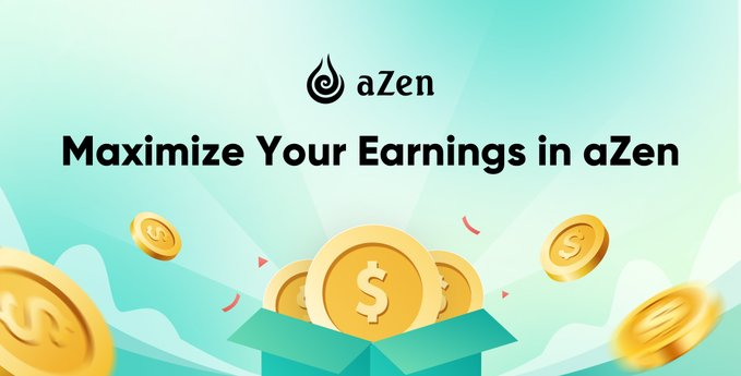 How to maximize your earnings in aZen?
✅Make sure to do the daily check-in (boost your O2 generation speed 20x )
👩‍👧‍👧Invite your friends to register (get 40 $zena each )
🙏Make sure your friend check-in every day (you get the same amount of O2 he generates!! ) (insane😈)
🤑Imagine
