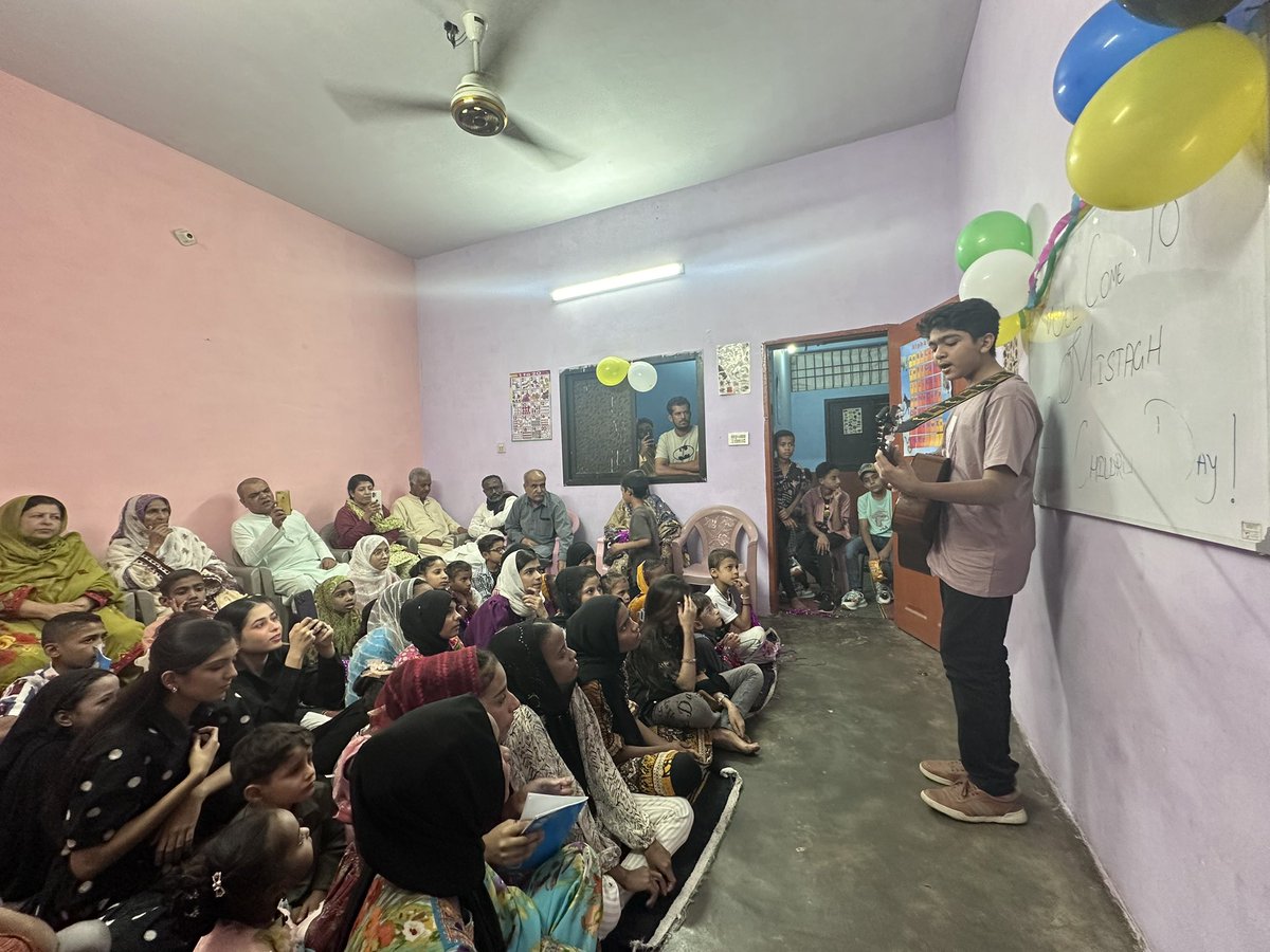 mahin_baloch's tweet photo. Celebrated Children’s Day At Mistagh Foundation ❤️
Thank you Zaryoun Rauf for joining us you are the inspiration for all kids ❤️
Thank you Hani Baloch for delicious cake and all the entire team of Mistagh❤️
#HappyChildrensDay
#weareback
#mistaghfoundation https://t.co/1sqbp5nDMM