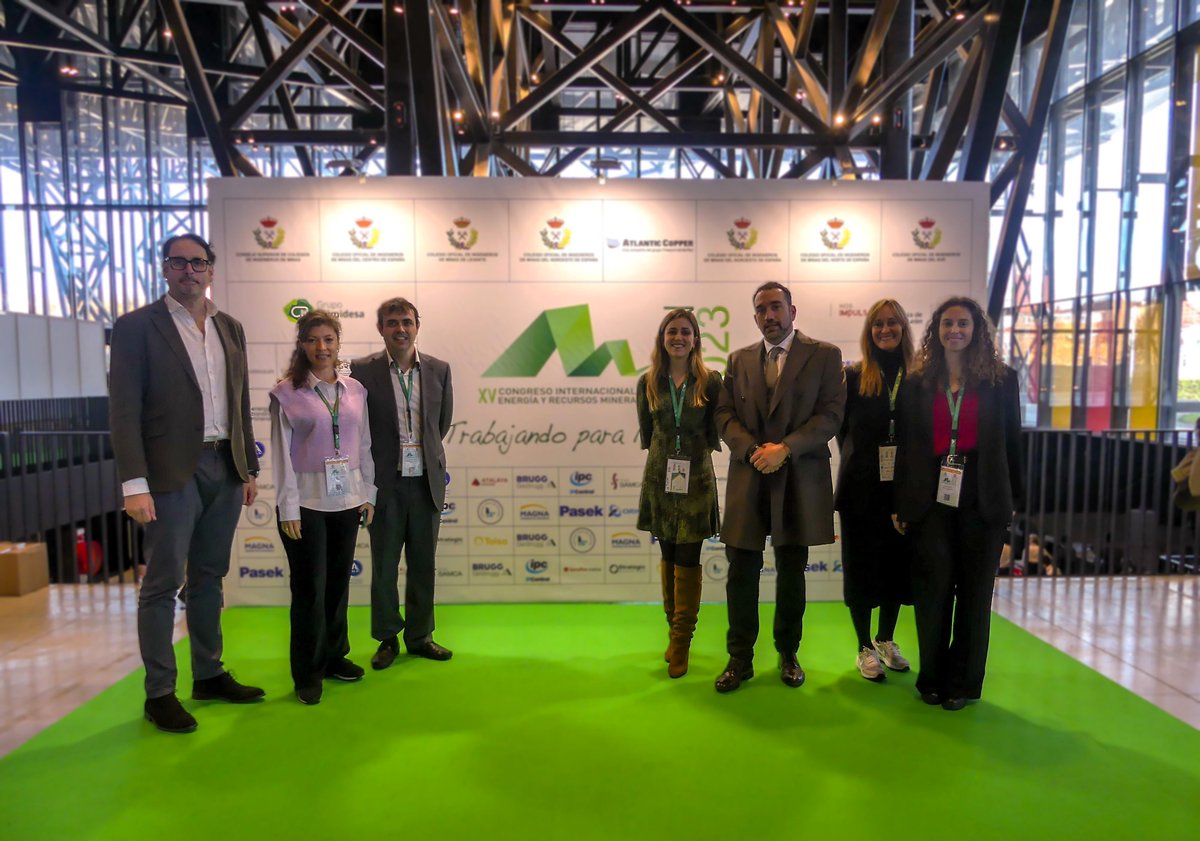 🌱<a href="/ISMC_cluster/">Iberian Sustainable Mining Cluster (ISMC)</a> cierra su participación el #XVCongresoInternacionaldeEnergíayRecursosMinerales poniendo en valor el #talentofemenino y los proyectos europeos más innovadores.
ℹ En la clausura destacamos nuestro evento de #clustering con gran presencia internacional!
#mining