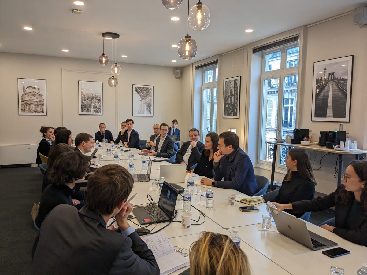 amchamfrance's tweet photo. #AmChamWorkingSession#UE#ElectionsEuropéennes

💼 lundi 20 novembre, l’AmCham avait le plaisir de recevoir Jérôme Brouillet Directeur de cabinet de Laurence Boone, Secrétaire d’Etat chargée des Affaires Européennes, pour une seconde working session. https://t.co/qyqF986zi0
