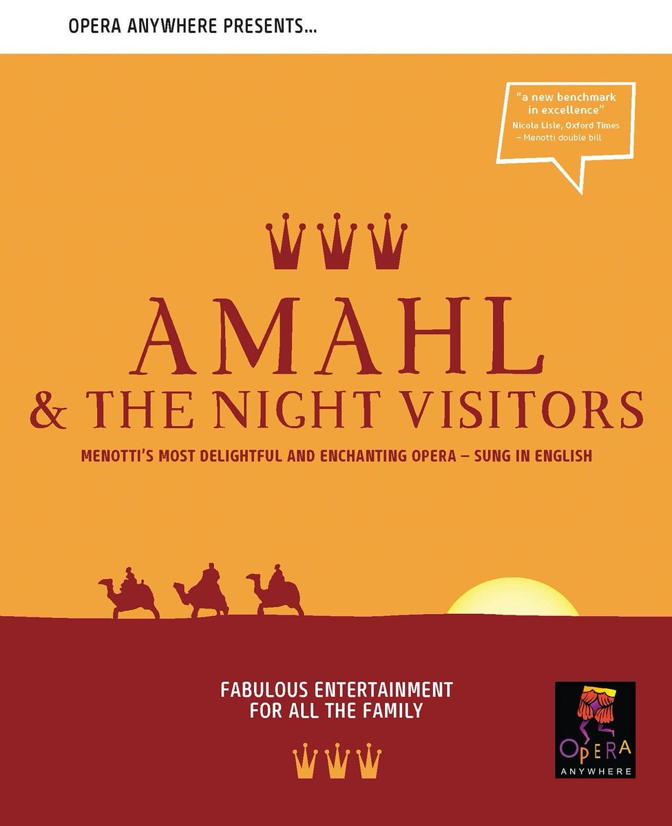 Fancy some festive opera? Mrs Jacklin-Edward, one of our singing teachers, is directing these gorgeous family-friendly operas, sung in English and coming to a venue near you this December...