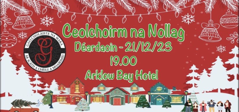 🎄Ceolchoirm na Nollag: Déardaoin 21 Nollaig 2023 ag 19.00 🔴⚫️