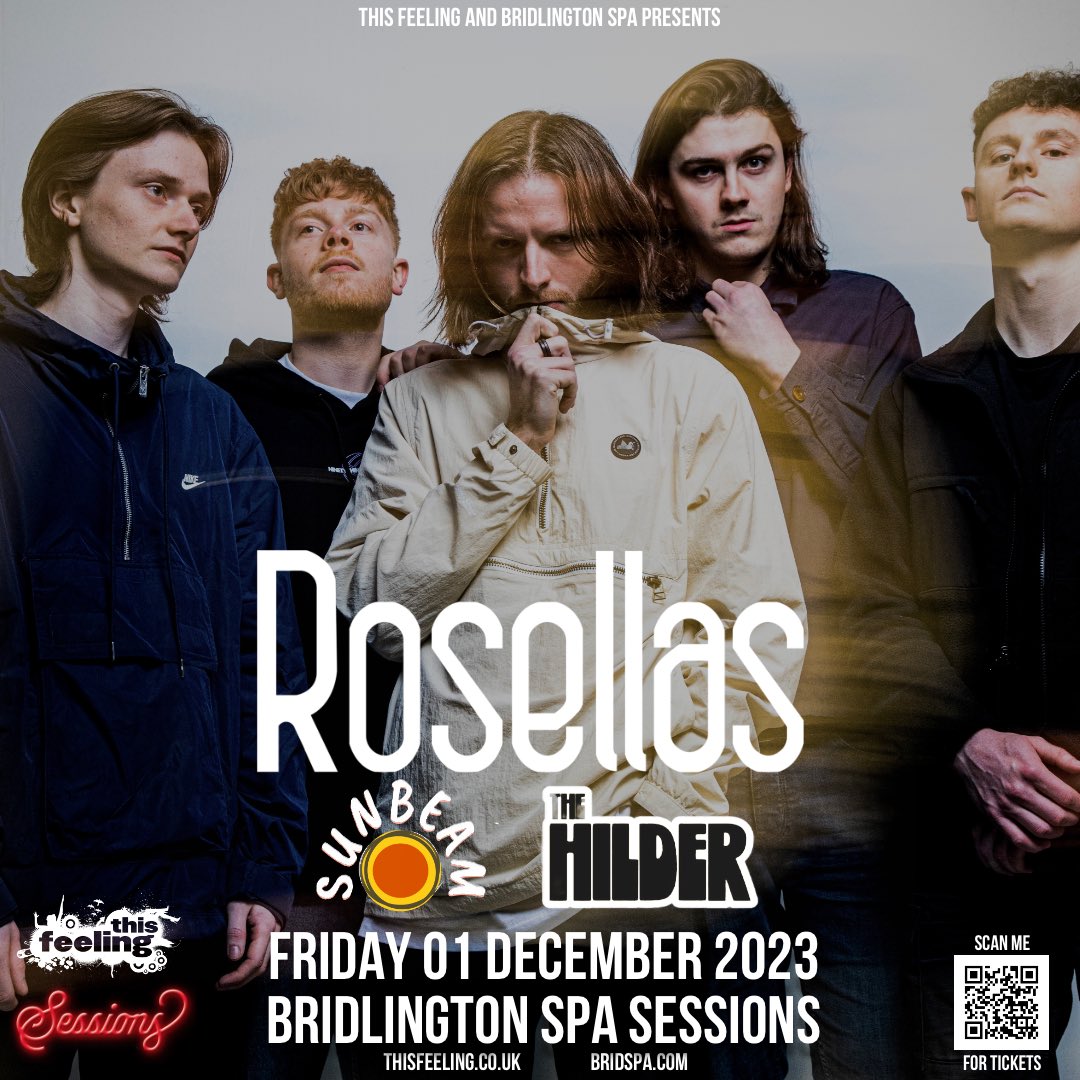 This Feeling (@this_feeling) on Twitter photo Coming up this week: Friday 🎸 Bridlington <a href="/bridspa/">Bridlington Spa</a> Sessions ft <a href="/RosellasBand/">Rosellas</a> + @SUNBEAMwhitby & <a href="/TheHilderBand/">The Hilder</a>
🎟️ thisfeeling.co.uk/rosellas/
🔈 open.spotify.com/playlist/4ZNgT… Coming up this week: Friday 🎸 Bridlington <a href="/bridspa/">Bridlington Spa</a> Sessions ft <a href="/RosellasBand/">Rosellas</a> + @SUNBEAMwhitby & <a href="/TheHilderBand/">The Hilder</a>
🎟️ thisfeeling.co.uk/rosellas/
🔈 open.spotify.com/playlist/4ZNgT…