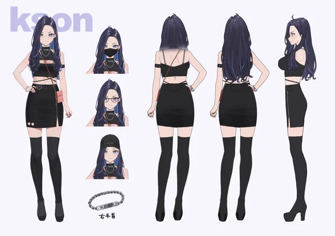kson総長の新衣装を担当させて頂きました! 私服という事でいつもと違う雰囲気に我血恋して頂ければと思います! ちなみにHEADは総長のヘッドとかけたつもりでした!(わかりにくい)