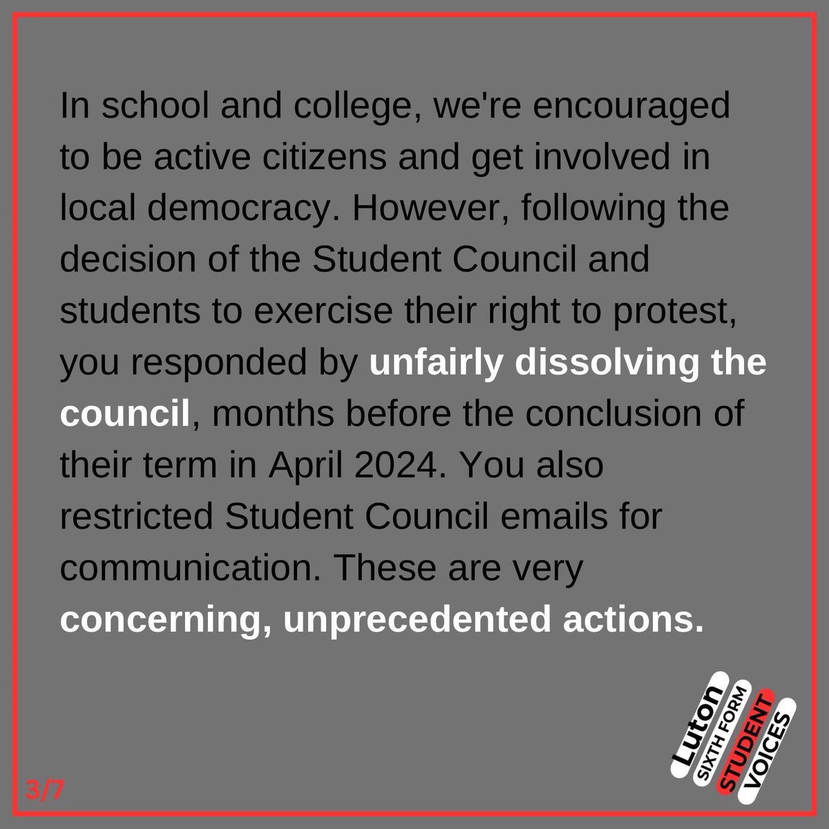 LSFCstudents's tweet image. Students at LSFC protested for palestine and were silenced. Read in depth now!🧵