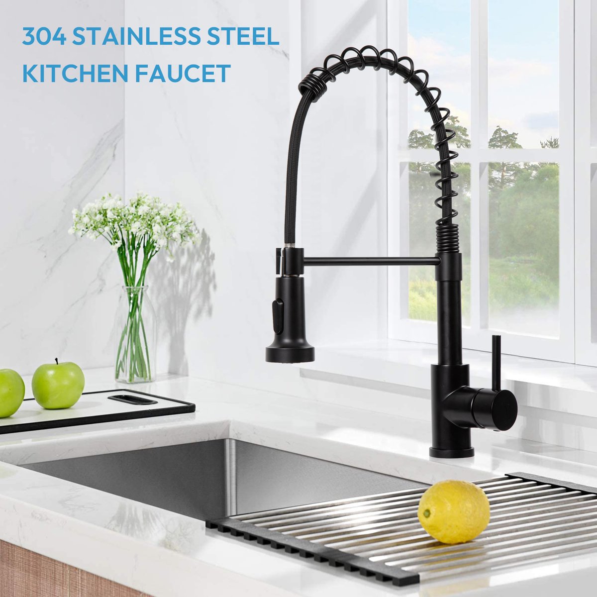 BesdorShop's tweet photo. Kitchen faucet upgrade! Besdor pull-down kitchen faucet has two water outlet modes and wider cleaning range, making kitchen water use easier.

https://t.co/HgWedjIwIJ

#kitchenfaucet #matteblack #pulldownfaucet #kitchendesign #tapwater #KitchenUpgrade #stainlesssteelfaucet https://t.co/vmjeCwajsT
