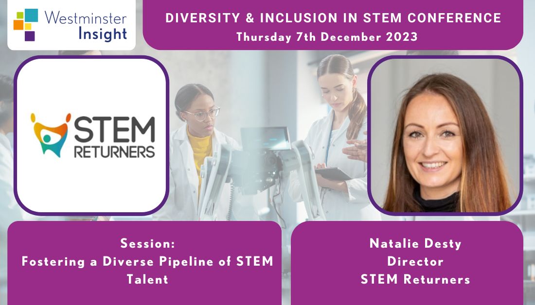 ReturntoSTEM's tweet photo. Join @WMinsightUK Conference to hear from Natalie Desty, on creating supported routes back to work for career returners to foster a diverse pipeline of STEM talent.
Register your place with code STEMRTN for 20% off here:
https://t.co/EvgtJvhR2x
#STEMwm #STEMReturners https://t.co/Q6WZBAg6gi