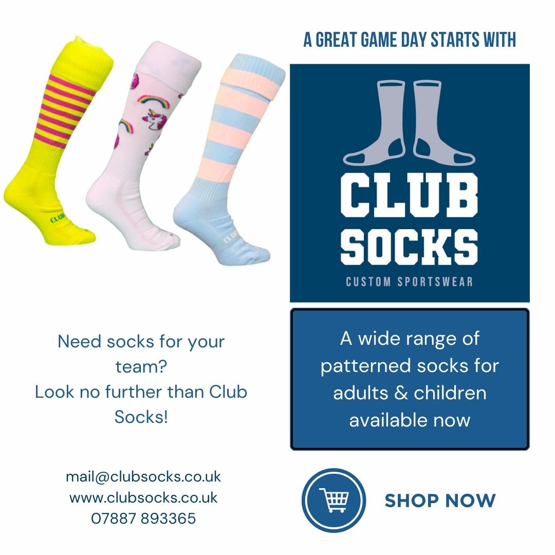 ClubSocks's tweet image. Need new socks for your sports team?
Look no further than Club socks. 
We have sizes for children and Adults in many colours and designs. 

#clubsocks #sportssocks #bespokesocks #sportsteam #sportssocks #customsportswear #hockey #football #rugby #teamkit #socks #teamcolours