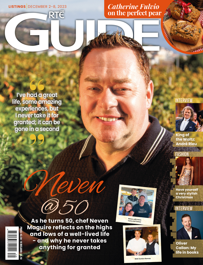 RTE_GUIDE's tweet photo. Our new issue with @nevenmaguire on the cover is on sale NOW!

#rteguide #nevenmaguire https://t.co/OryQtnp3Bf