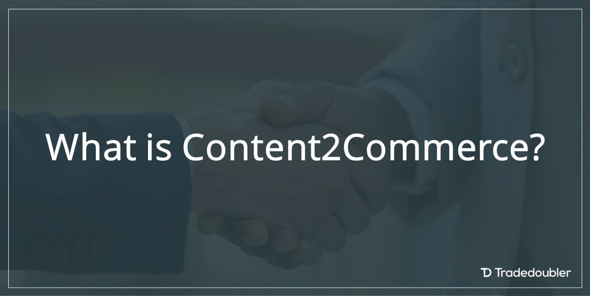 What is #Content2Commerce?💡
➡Conversion Strategy
➡Partnership between a brand and a media publisher which aims to create content that is relevant to the target audience
➡Content has a specific action as its goal