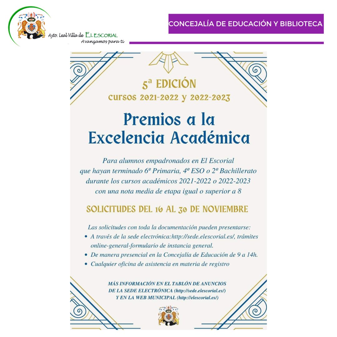 Ayuntamiento El Escorial tweet media