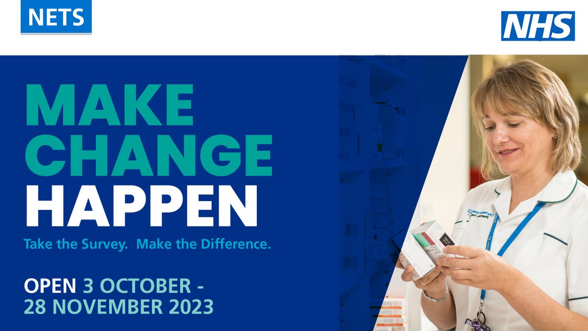 The NETS closes tomorrow! If you are a student, doctor or dentist in training undertaking a practice placement or training post in healthcare services, complete the survey here: orlo.uk/8fQWn 

#NETS23